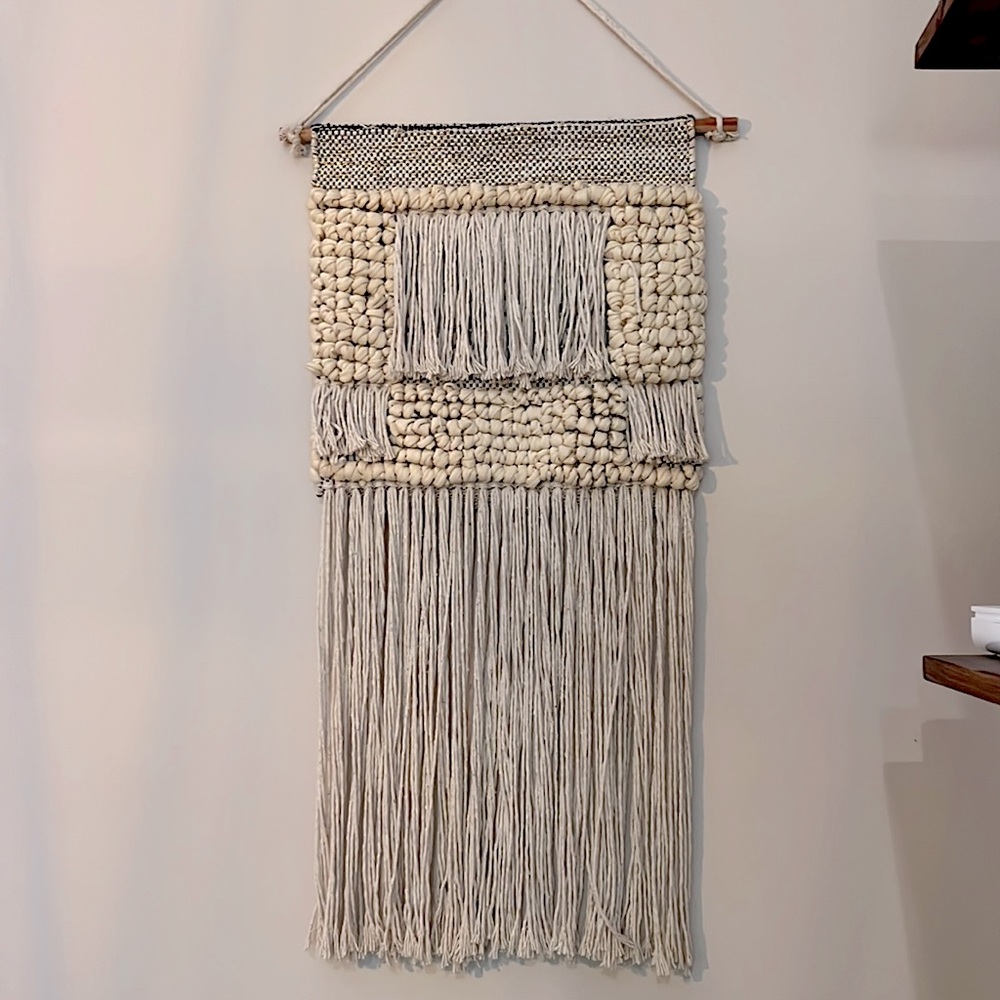 Macramé wall decor